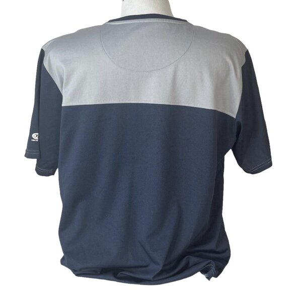 Cleveland Indians TShirt Mens 2XL Blue Gray MLB Short Sleeves - Picture 2 of 10